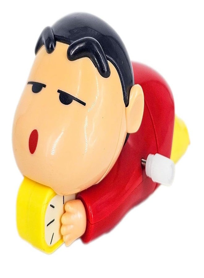 SHASHIKIRAN Shinchan Manual Clockwork Toy Anime 5CM Character Styling Crawling Flat Push Children's Toy Moving Birthday Gift Figure - Image 2